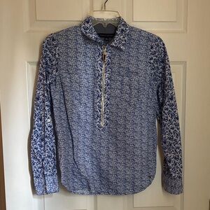 Tommy Hilfiger Blue Floral Shirt
